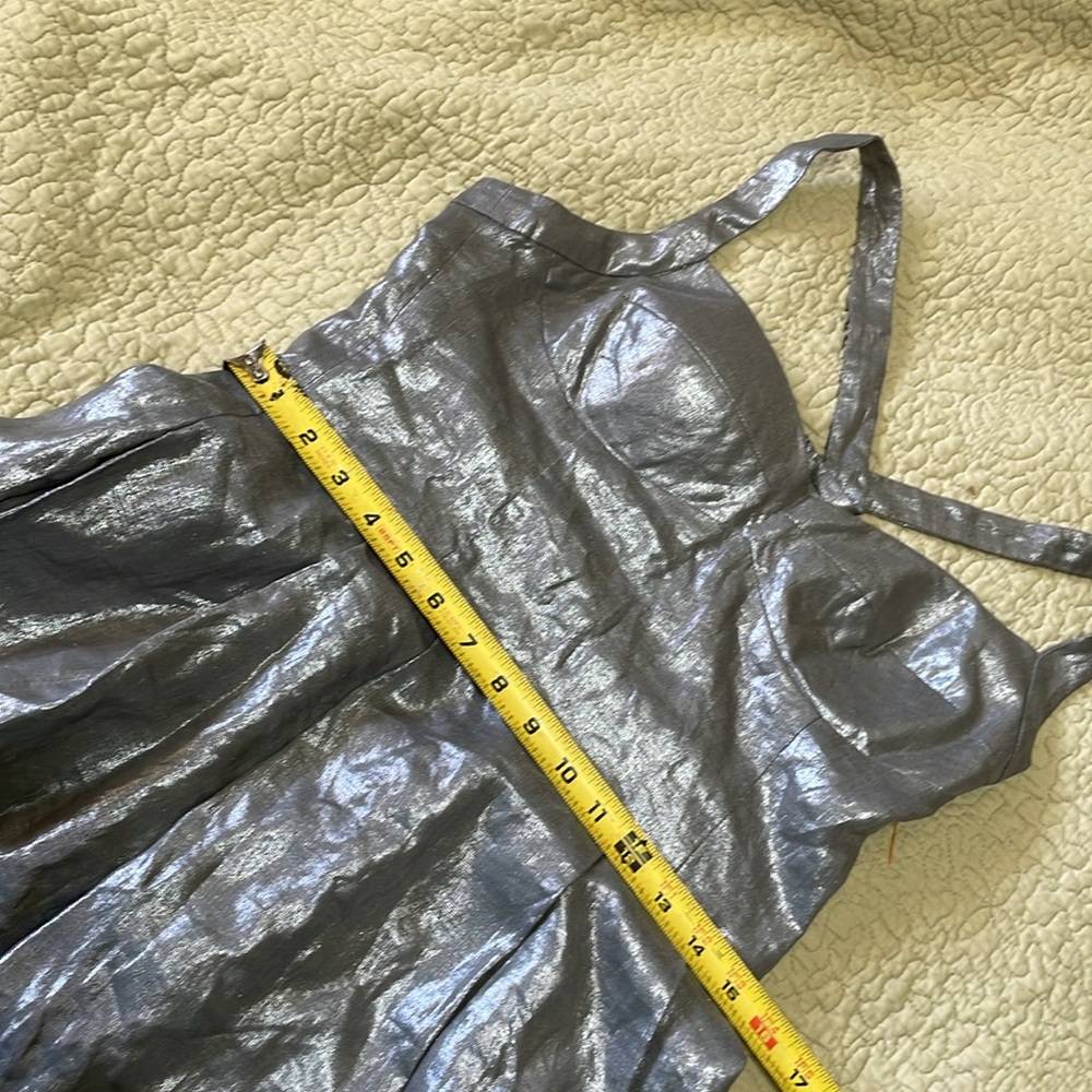 Cynthia Steffe linen silver sundress - Picture 11 of 12